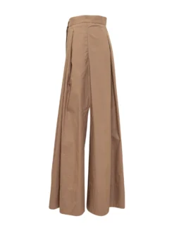 High Waist Long Skirt with Pleats