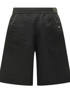 Hollywood Shorts with Drawstring and Front Embroidery