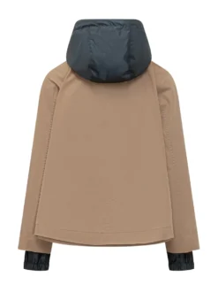 Hooded Jacket with Buttons