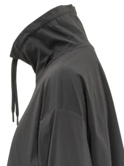 Hooded Jacket with Drawstring