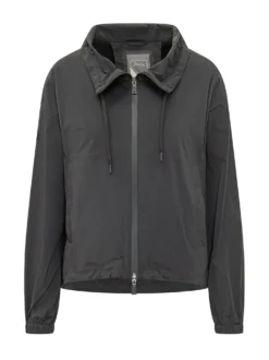 Hooded Jacket with Drawstring