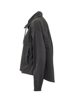 Hooded Jacket with Drawstring