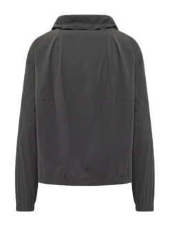 Hooded Jacket with Drawstring