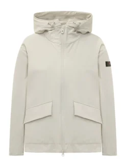 Hooded Jacket with Front Zip