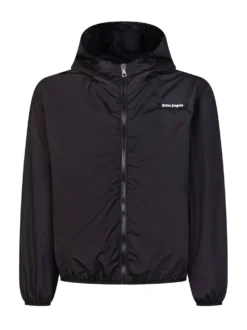 Hooded Jacket with Front Zip