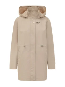 Hooded Parka with Metal Hook