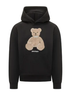 Hoodie with Bear Print