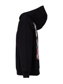 Hoodie with Diag Watercolor Print