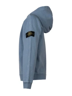 Hoodie with Hood and Logo Patch