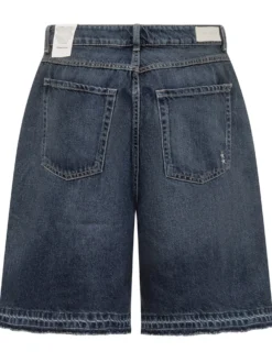 Icon Denim Dark Wash Denim Shorts