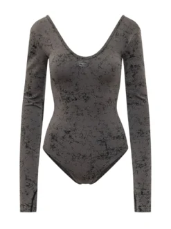 Ionna Abstract Print Bodysuit
