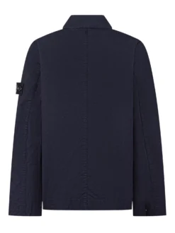 Jacket with Classic Collar and Front Pockets