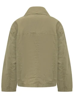 Jacket with Pockets and Hook Closure