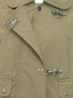 Jacket with Pockets and Hook Closure