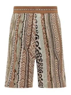 Jacquard Knitted Shorts