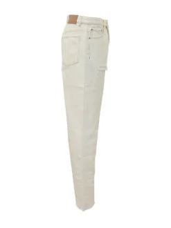 Jeans Dritti con Strappi