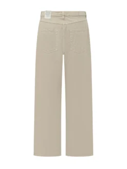 Jeans with Cut Out Details and Frayed Hem