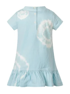 Jersey Dress with Bear Print and Bloomers