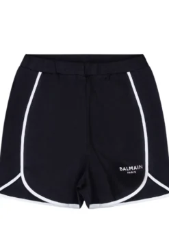 Jersey Shorts with Front Logo