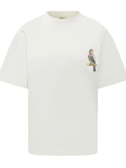 Jersey T-shirt with Chest Print