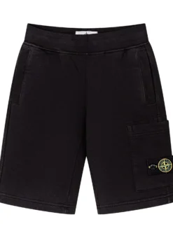 Jogger shorts with cargo pocket