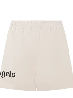 Jogger Shorts with Logo Print