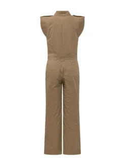 Jumpsuit with Buttons and Pockets