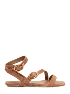 Karmin Sandals with Straps and Buckle