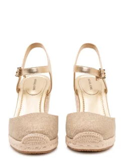 Kenzie Wedge Sandals with Ankle Strap