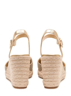 Kenzie Wedge Sandals with Ankle Strap