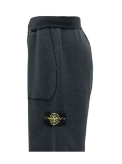 Knit Bermuda Shorts with Patch Pockets