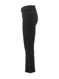 Knit Capri Pants With Buckle