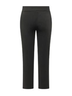 Knit Capri Pants With Buckle