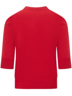Knit Cardigan with Trim Detail