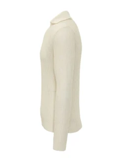 Knit Polo Sweater with Buttons