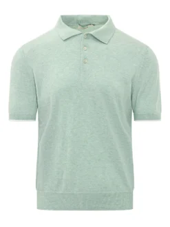 Knit Polo with Buttons