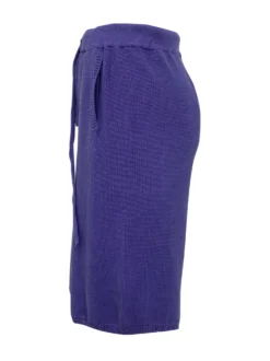 Knitted Shorts with Drawstring