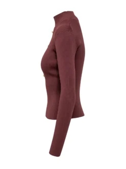 Knit Top with Cut-Out