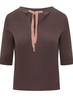 Knit Top with Trim Detail