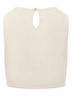 Knit Top With Wrap and Cutout