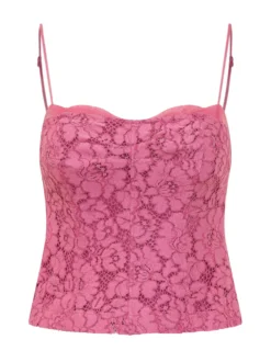Lace Bustier with Straps