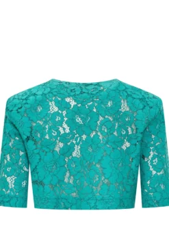 Lace Platano Spencer with Buttons