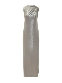 Lauren Ralph Lauren Silver Long Dress