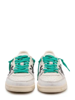 Leather and Suede Sneakers
