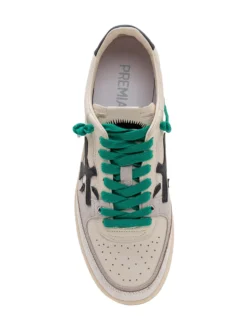 Leather and Suede Sneakers