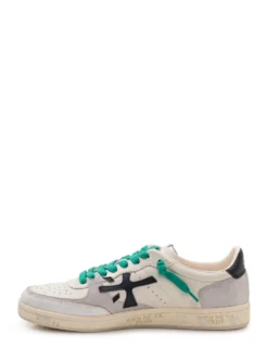 Leather and Suede Sneakers