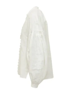 Lena Shirt with Lace Insert
