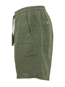 Lightweight Drawstring Bermuda Shorts