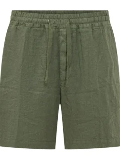 Lightweight Drawstring Bermuda Shorts