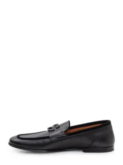 Loafers with Front Metal Bit